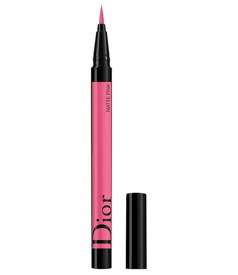 dior matte pink eyeliner